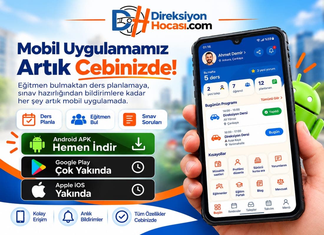 Direksiyon Hocası mobil uygulamasını indir